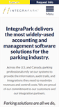 Mobile Screenshot of integrapark.com